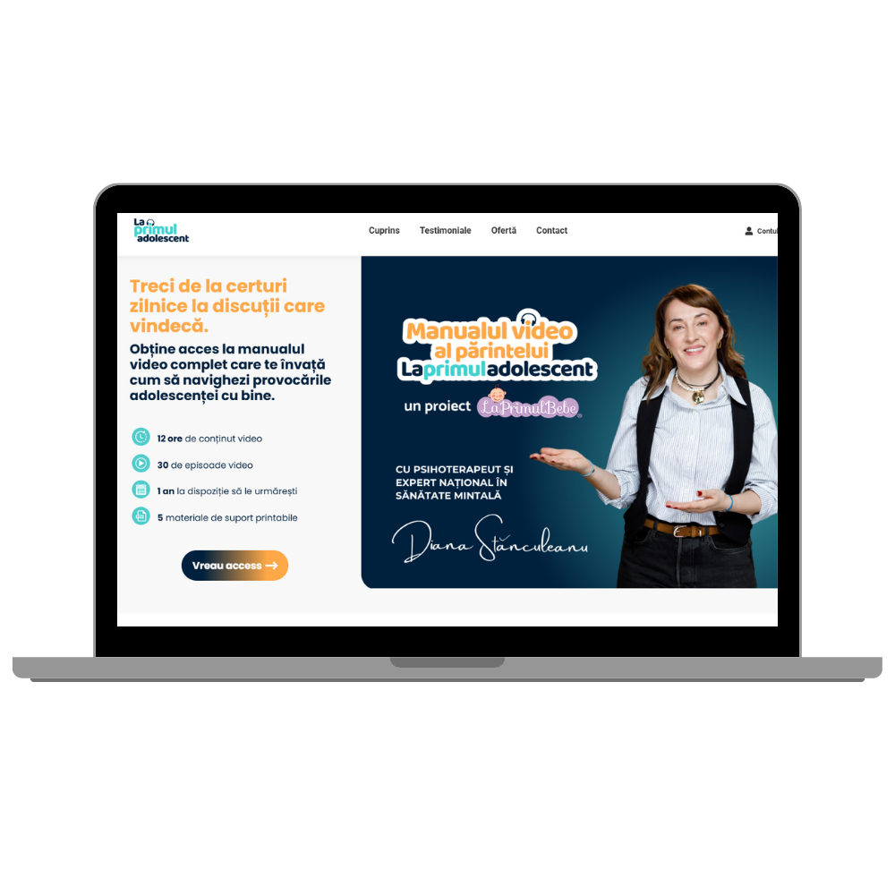 La Primul Adolescent Laptop